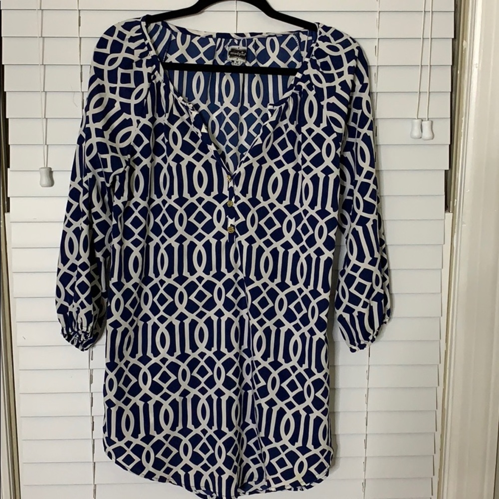 Mud pie tunic top - size medium